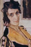 Alexander Yakovlevich GOLOVIN The Spanish woman at Balcony china oil painting artist